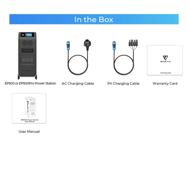 Bluetti EP500Pro Home Power Station - Image 12